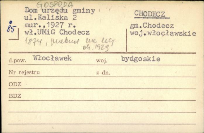 gospoda, dom urzędu gminy, skan 1
