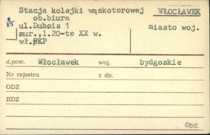 stacja kolejki wąskotorowej, skan 1