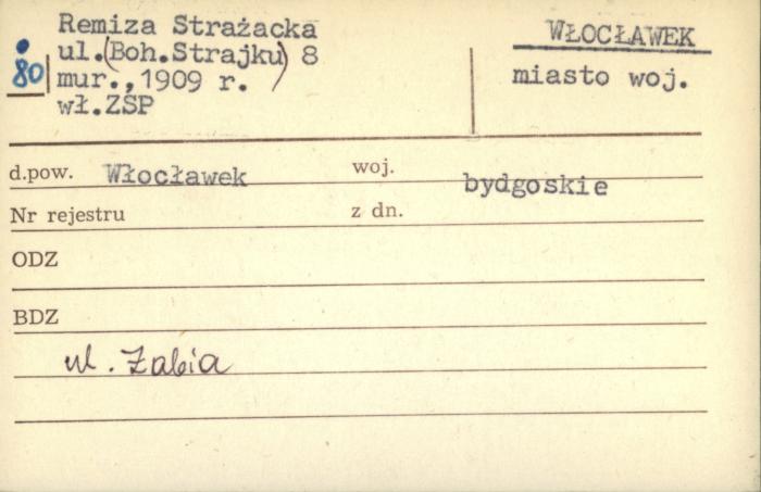remiza straży pożarnej, skan 1
