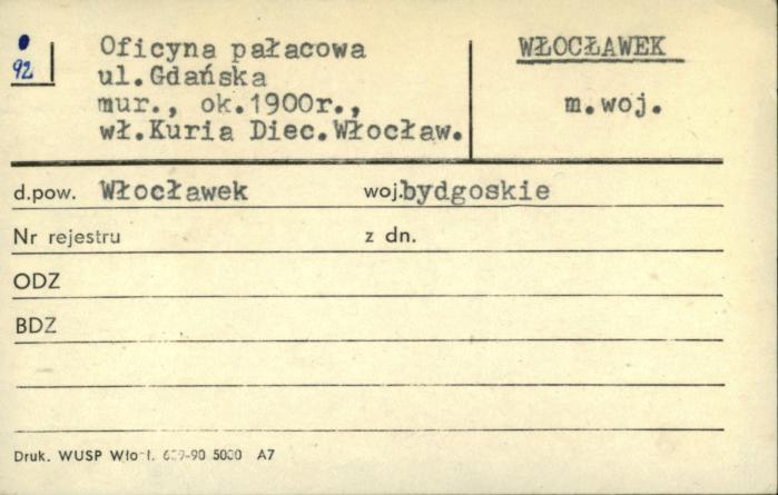 oficyna pałacowa, skan 1