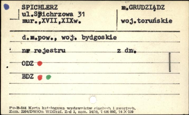 spichlerz, ob. dom, skan 2