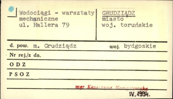 wodociągi - warsztaty mechniczne, skan 1
