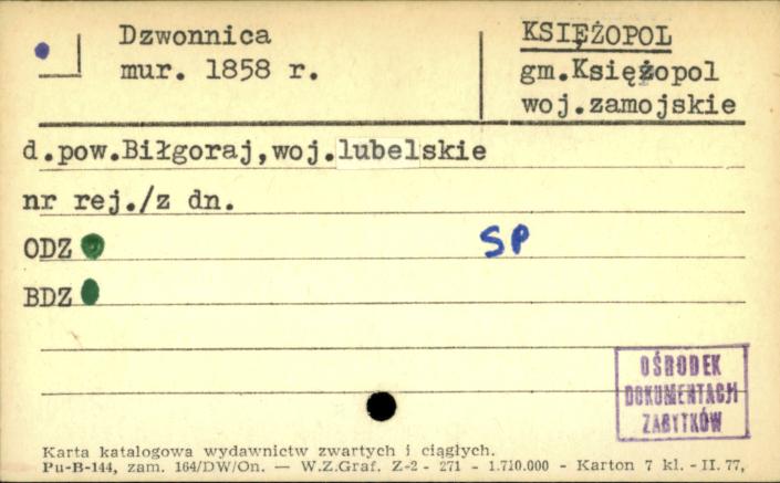 dzwonnica, skan 1