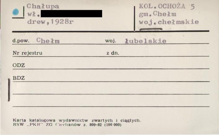 chałupa, skan 1