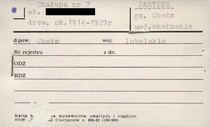 chałupa, skan 1