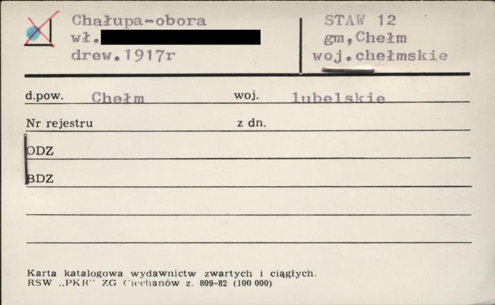 chałupa z oborą, skan 1