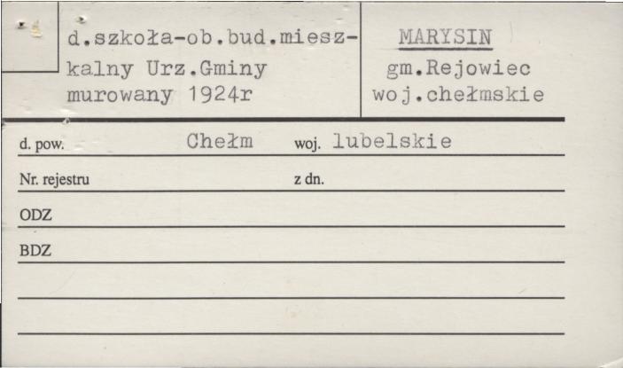 szkoła - ob. bumieszkalny, skan 1