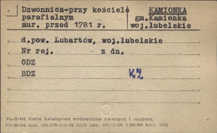 dzwonnica przy kościele par., skan 1