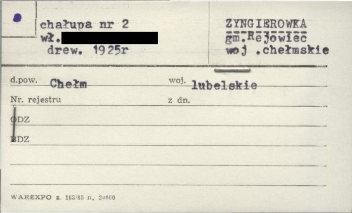 chałupa, skan 1