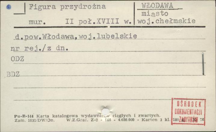 figura przydrożna, skan 1