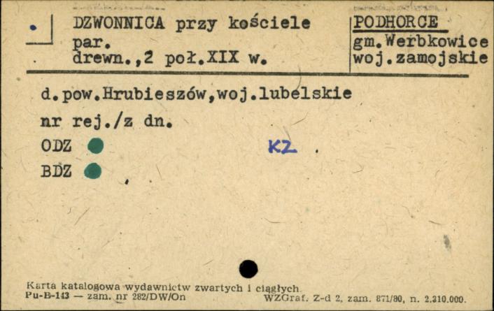 dzwonnica przy kościele par., skan 1