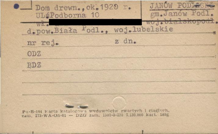 dom, skan 1