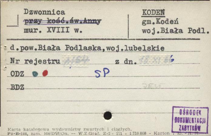 dzwonnica, skan 1