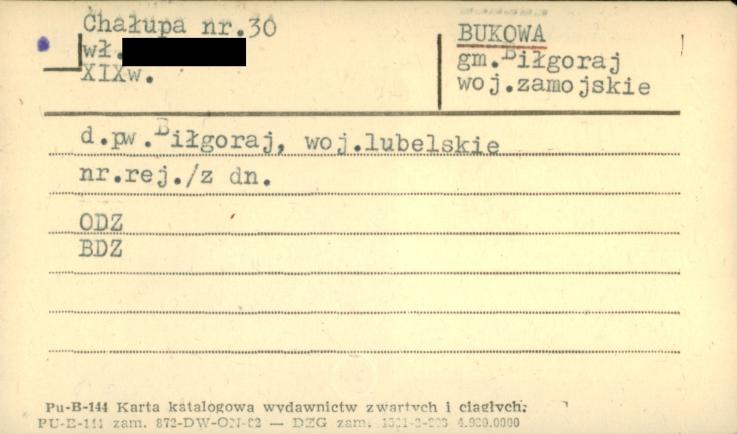 chałupa, skan 1