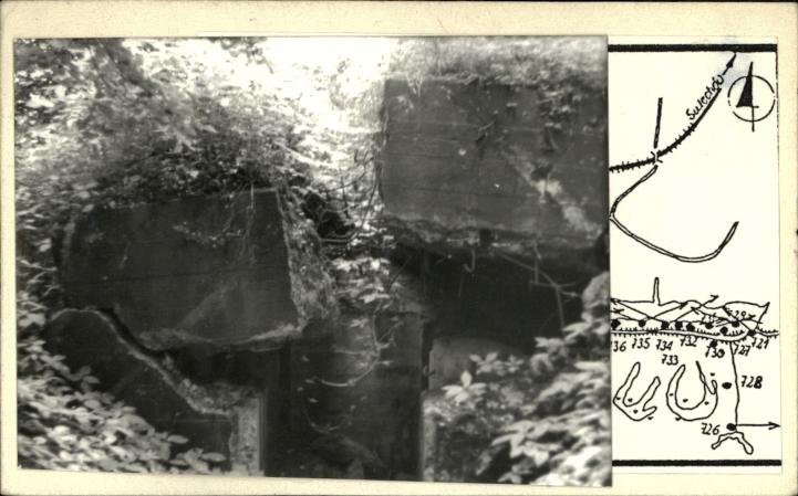 schron bojowy nr 731, skan 2
