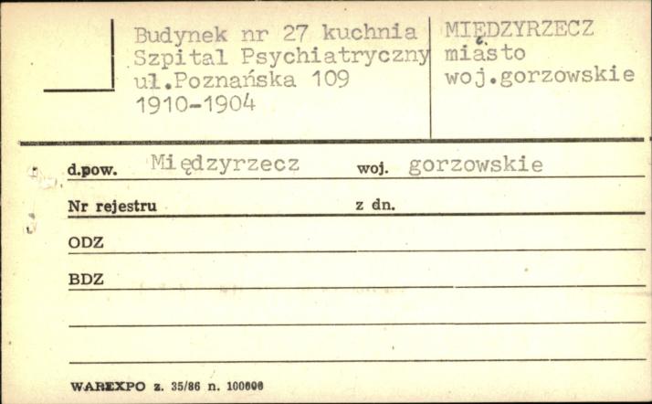 budynek nr 27 kuchnia Szpital Psychiatryczny, skan 1