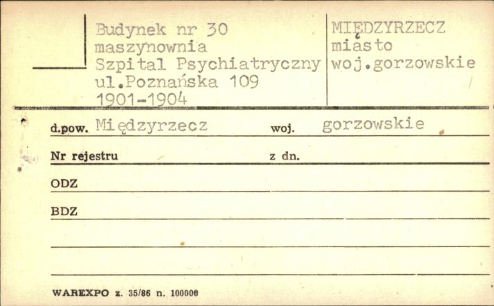 budynek nr 30 maszynownia Szpital Psychiatryczny, skan 1