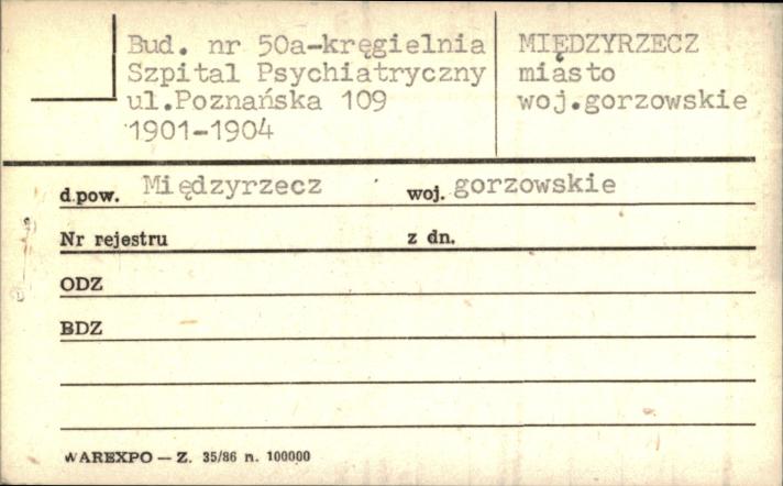 bud. nr 50a-kręgielnia Szpital psychiatryczny, skan 1