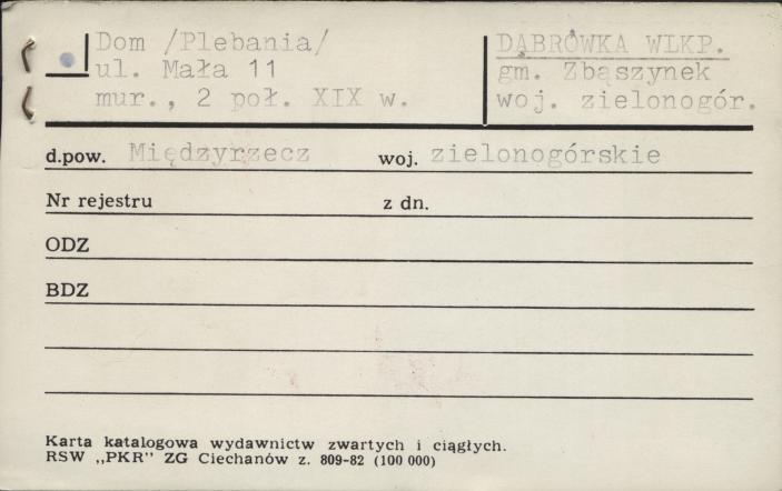dom (plebania), skan 1