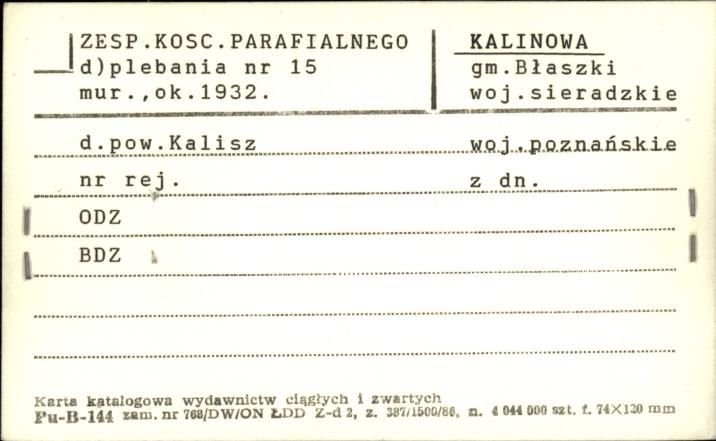 plebania - zespół kościoła parafialnego, skan 1