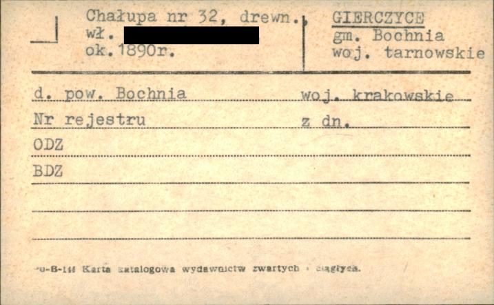 chałupa, skan 1