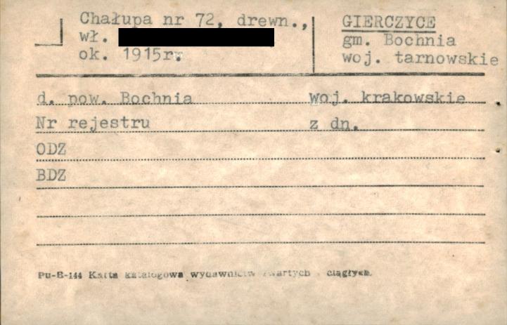 chałupa, skan 1