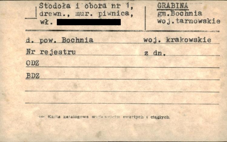 stodoła i obora, piwnica, skan 1