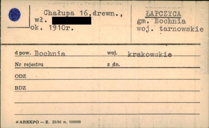 chałupa, skan 1