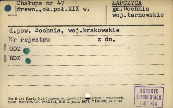 chałupa, skan 1