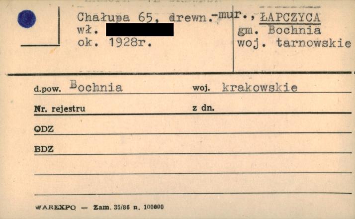 chałupa, skan 1