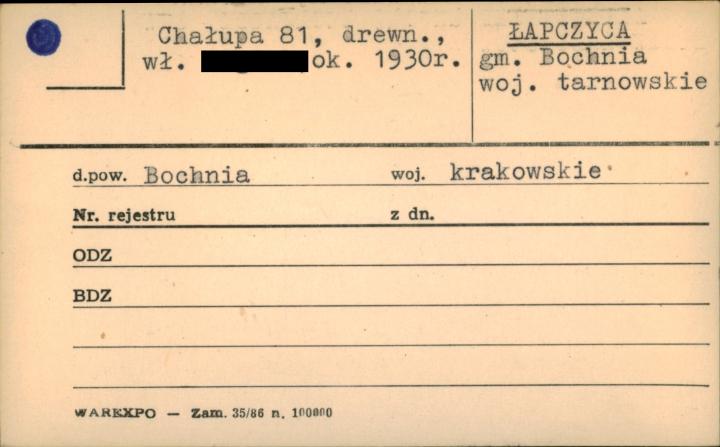 chałupa, skan 1