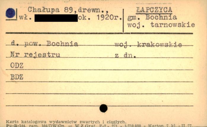 chałupa, skan 1