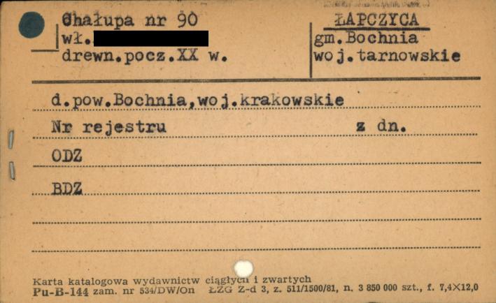 chałupa, skan 1
