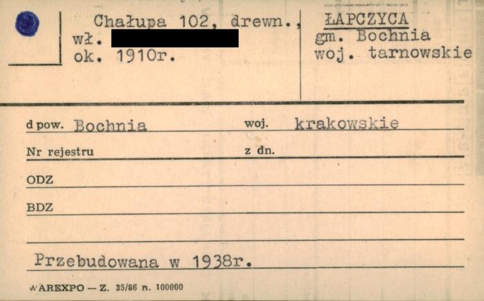 chałupa, skan 1