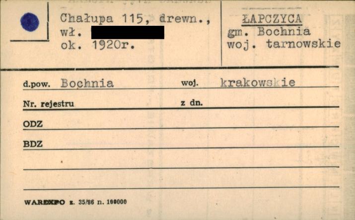 chałupa, skan 1