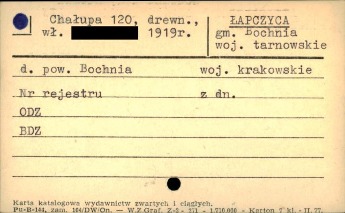 chałupa, skan 1