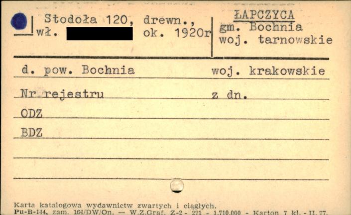 stodoła, skan 1