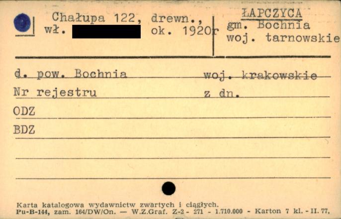 chałupa, skan 1