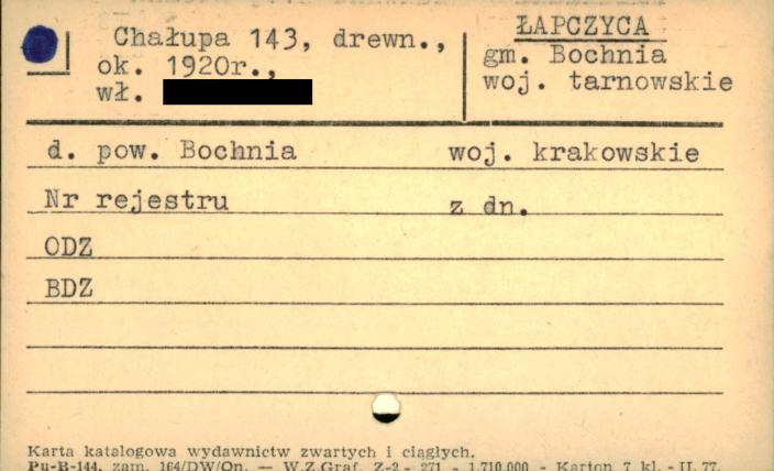 chałupa, skan 1