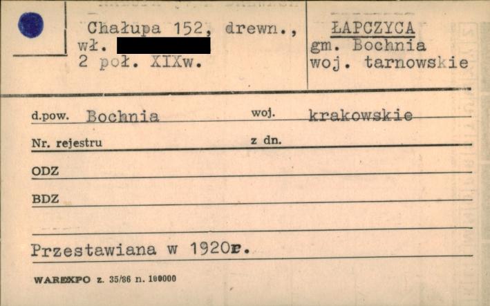 chałupa, skan 1