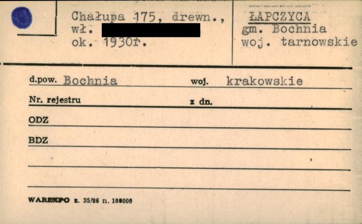 chałupa, skan 1