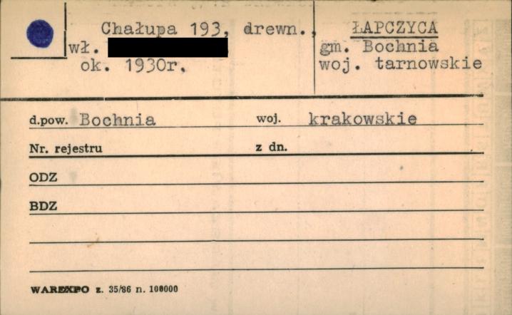 chałupa, skan 1