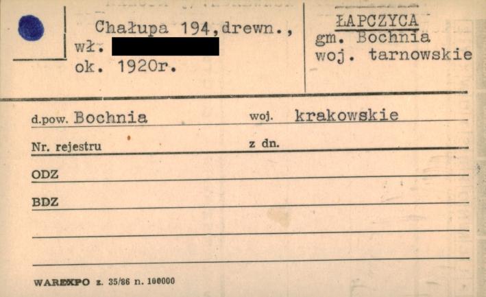 chałupa, skan 1