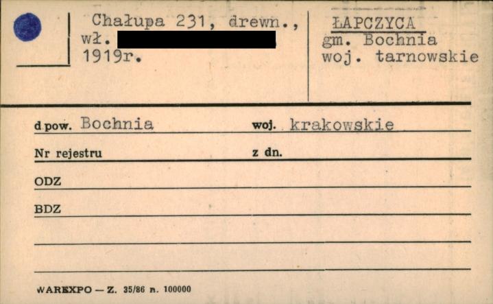chałupa, skan 1