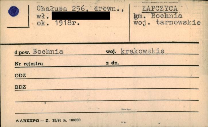 chałupa, skan 1
