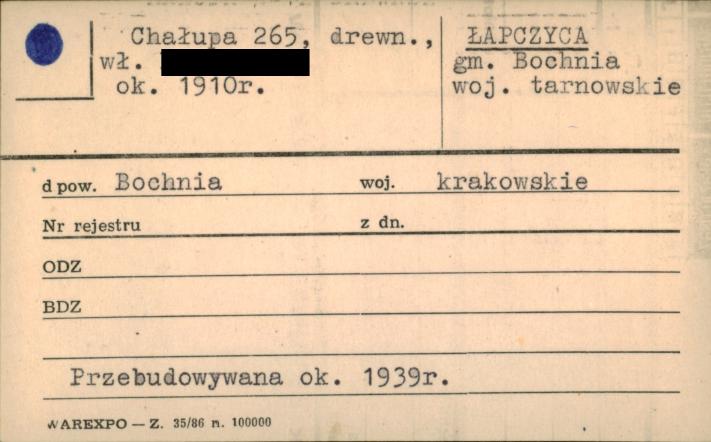 chałupa, skan 1