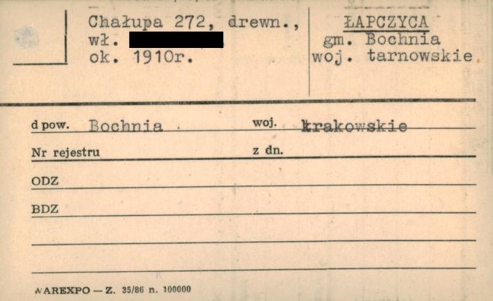 chałupa, skan 1
