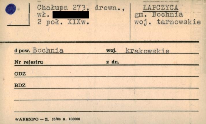 chałupa, skan 1