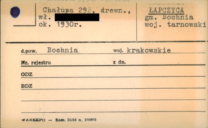 chałupa, skan 1