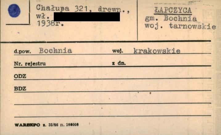 chałupa, skan 1
